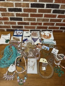 Costume Jewelry Lot 60+ Pcs Mostly NWT Sets Necklaces Earrings Bracelets Mixed - Picture 1 of 10