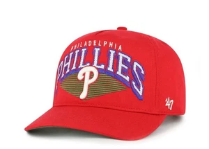 Men's '47 Red Philadelphia Phillies Pomona Hitch Adjustable Hat - Picture 1 of 3