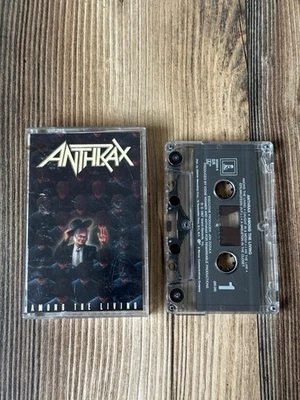 Anthrax Among The Living Cassette 1987 Island Records - Image 1 of 3