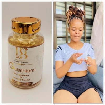 Glutathione Softgels Skin Lightening Dark Spot And Blemishes Remover 60 Softgels - Image 1 of 4