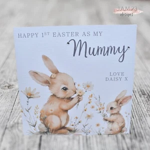 Personalised Happy 1st Easter as my Mummy Card - Picture 1 of 8