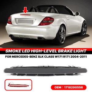 For Mercedes-Benz SLK Class W171 R171 2004-2011 Smoke LED Third Brake Light Lamp - Picture 1 of 7