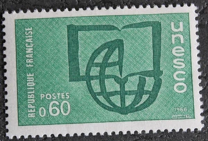 Timbre  de service - FRANCE - UNESCO - Neuf ** - YT38 - 1966 - Foto 1 di 1