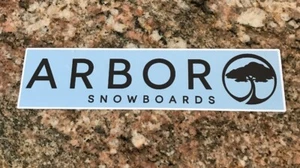Snowboard Sticker - Arbor Snowboards Ski Snow Mountain Sports - Picture 1 of 2
