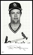 1986 St. Louis Cardinals Photocards Ken Dayley #NNO
