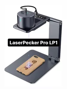 Precision Laser Engraver Machine Auto-Focus Stand Case Felt Wood Leather Crafts - Picture 1 of 6