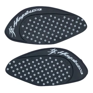 Gas Fuel Tank Protectors Knee Rubber Side Pad Traction For GSXR1300 1999-2023 - Picture 1 of 3