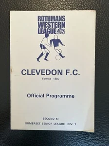 7.8.1976. Clevedon FC v Bath City (Friendly). - Picture 1 of 2