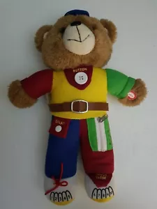 Toy - Learn How To Dress Yourself Talking Teddy Bear Toddler Preschool Vintage - Bild 1 von 4