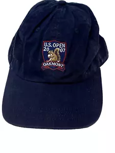AHEAD Vintage Classic Cut Adjustable Navy US OPEN 2007 Golf Hat - Picture 1 of 3