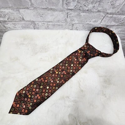 Corbata de seda geométrica Dockers para hombre Foto 1 de 4