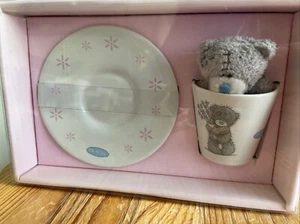 Me To You - Tatty Teddy Bear- Mum - Mothers Gift. Espresso Mug, Saucer & Bear - Picture 1 of 19