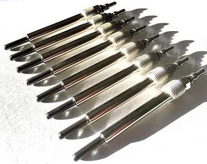 FITS 2003 6.0L POWERSTROKE GLOW PLUGS SET F-250 F-350 F-450 F-550 F250 F350 F450 - Bild 1 von 3