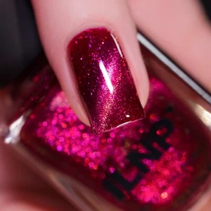 ILNP Be Mine - Crimson Red Magnetic Nail Polish - Picture 1 of 6
