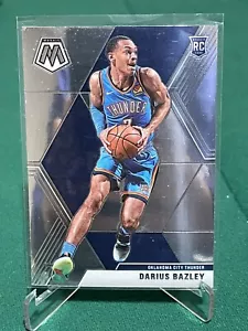 Darius Bazley 2019-20 Panini Mosaic Basketball Rookie Card RC Base Thunder - Picture 1 of 1