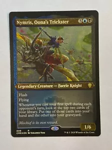 MTG - Nymris, Oona's Trickster - Etched Foil - Commander Legends - Picture 1 of 2