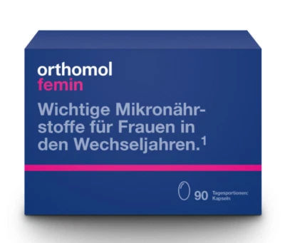 ORTHOMOL Femen Cápsulas 180 Piezas para 90 Días PZN 03927298 + Muestras