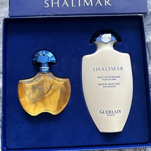 shalimar perfume 1.7 FL Oz Gift Set With Sensual Milky Veil For The Body 6.8 OZ - Picture 1 of 8