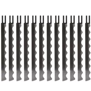 12 Stck. 10 Zoll Wellenkantenmesser #10EW für Eastman gerade Klinge Schneidemaschinen - Bild 1 von 1