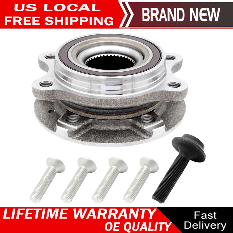 Conjunto de buje de cojinete de rueda delantera trasera para Audi Quattro A4 A5 A6 A7 A8 RS5 S4 S5 Foto 1 de 4