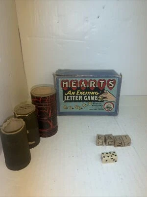 Antique Parker Brothers Dice/Word game - Image 1 of 4