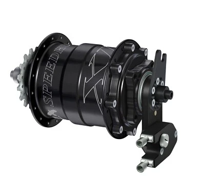 Rohloff  Speedhub 8027 XXL 190 mm Fatbike Nabe schwarz 32 Loch diverse Adapter - Bild 1 von 4