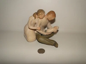 Figura Ángel Willow Tree, Demdeco 2000 Susan Lordi, "Nueva Vida" - Imagen 1 de 7