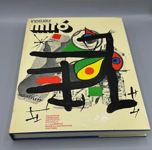 Indelible Joan Miro 1972 W/ 2 Original Joan Miro Lithographs Mourlot 837 & 838 - Picture 1 of 15