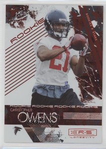 2009 Donruss Rookies & Stars Longevity Ruby Chris Owens Christopher Rookie RC
