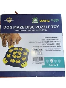 Dog maze disk puzzle toy level two/New* - Imagen 1 de 5