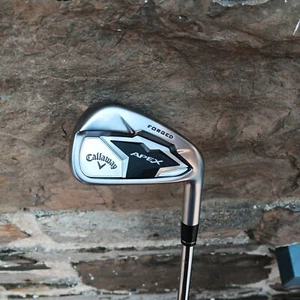RH Callaway APEX 19 Forged 7 Iron ELEVATE 95 Regular Flex Steel Shaft - Picture 1 of 6