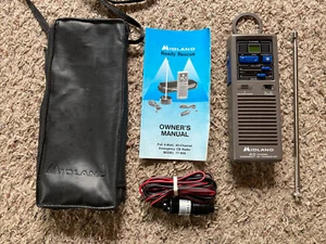 Vintage 1989 Midland Hand Held CB Radio Model 77-909 - 40 Channel -Untested - Picture 1 of 6