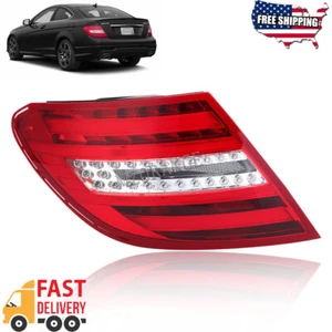 Left Driver Tail Light Brake Fit For Mercedes-Benz W204 C250 C300 C350 2011-2014 - Bild 1 von 12