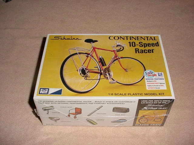 MPC *SCHWINN* Continental 10-Speed Racer Bicycle , 1/8 ,  Model Kit # 915 (NISB) - Image 1 of 1