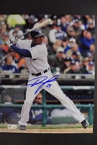 Austin Jackson Detroit Tigers Autographed 8x10 Signed Photo MLB Authentic 17G - Picture 1 of 3