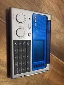 Ultronic WS-9 World Traveler Portable Flip Up Alarm Clock Radio Calculator.(B3) - Picture 1 of 2