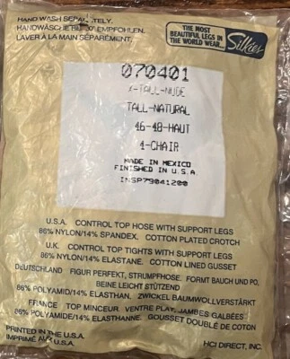 Pantimedias Silkies Control Top XTall Neude Foto 1 de 4