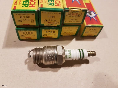 7x Zündkerze Bosch D7BC Ford Capri Sierra Taunus Granada Escort Transit M18x1,5 - Bild 1 von 3