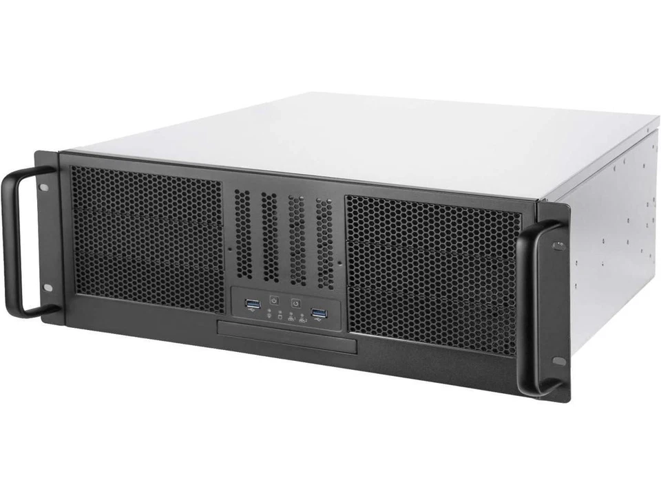 SilverStone RM41-506 Black SGCC 4U Rackmount Rackmount Server Chassis - Image 1 of 1