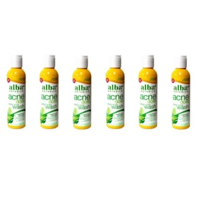Paquete de 6 lavados profundos de poros Alba Botanica Acnedote de 6 oz cada uno Foto 1 de 4