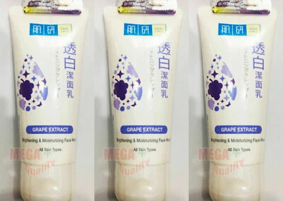 3 x Hada Labo Grape Face Wash Bright Moisturizing Cleanser All Skin 50g - Image 1 of 4