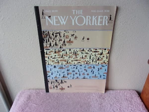THE NEW YORKER  MAGAZINE..  ALL ABOUT TOWN"     AUGUST. 6 &13., 2018 - Photo 1/4