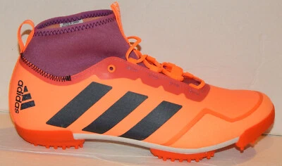 Zapato de ciclismo Adidas The Gravel para hombre talla 11 GX1665 naranja púrpura zapatos de bicicleta Foto 1 de 4