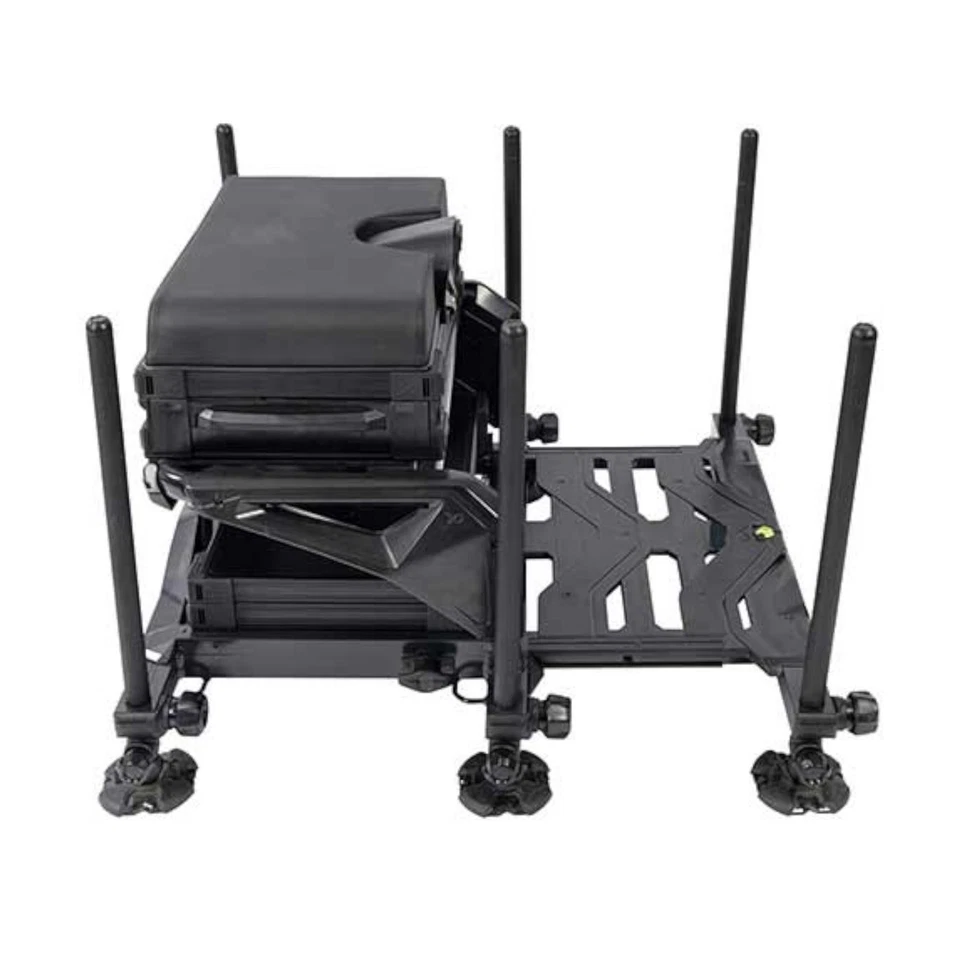 Fox Matrix S25 Pro Seatbox Black Edition - Sitzkiepe, Kiepe zum Angeln, Sitzbox - Bild 1 von 1