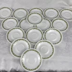 Vintage Corelle Crazy Daisy (16) Saucers 6.25” Well-Used Condition See All Pix - Picture 1 of 3