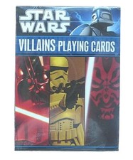 Star Wars Villains Cartamundi Playing Cards