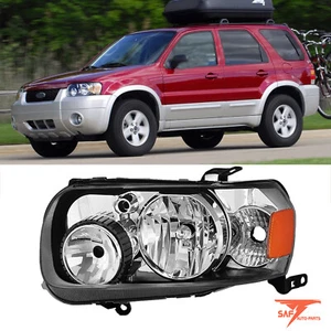 For 2005-2007 Ford Escape Headlights Headlamps Assembly Replacement Driver Side - Picture 1 of 7