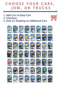 Estuche Hot Wheels M N P Q 2021 que eliges y ahorras, envío de $1 en auto adtl lectura 12/23 - Imagen 1 de 72