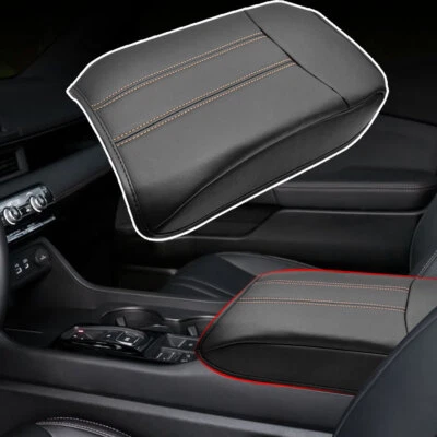 Almohadilla cubierta reposabrazos tapa consola central Honda Ridgeline Orange Stich Fit 2024-2025 Foto 1 de 4