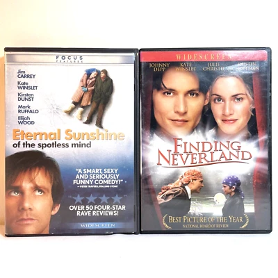 FINDING NEVERLAND / ETERNAL SUNSHINE OF THE SPOTLESS MIND (DVD) Kate Winslet - Image 1 of 4